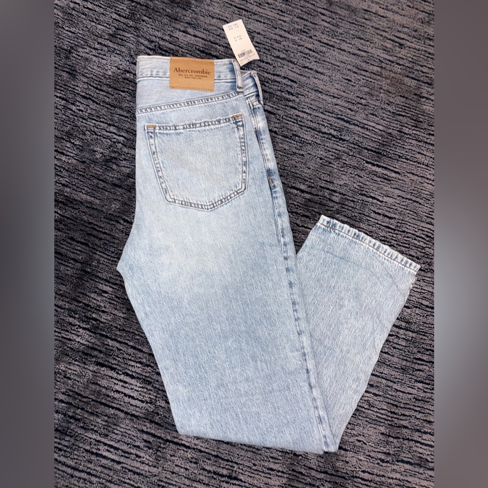 Abercrombie Kids Light Blue Loose Jeans